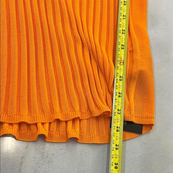 Hope Orange Ribbed Turtleneck - Picture 7 of 7